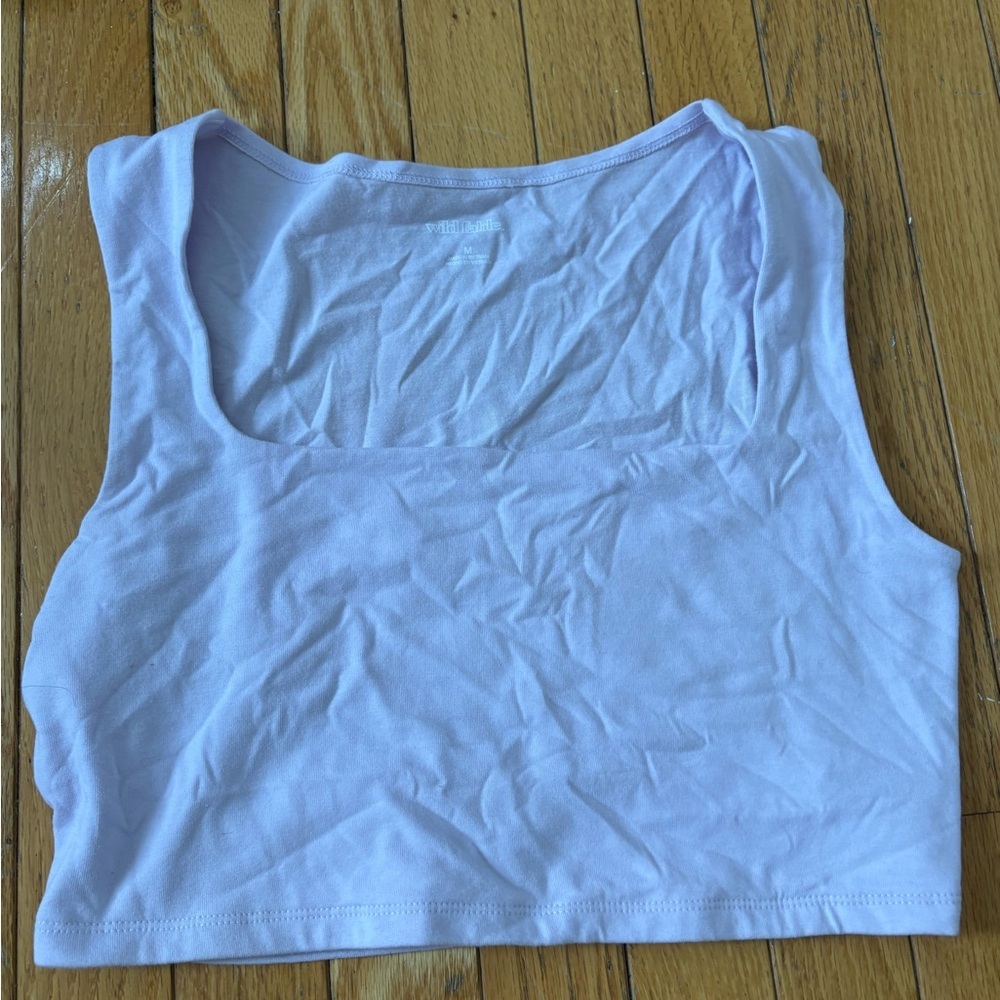 Purple violet top